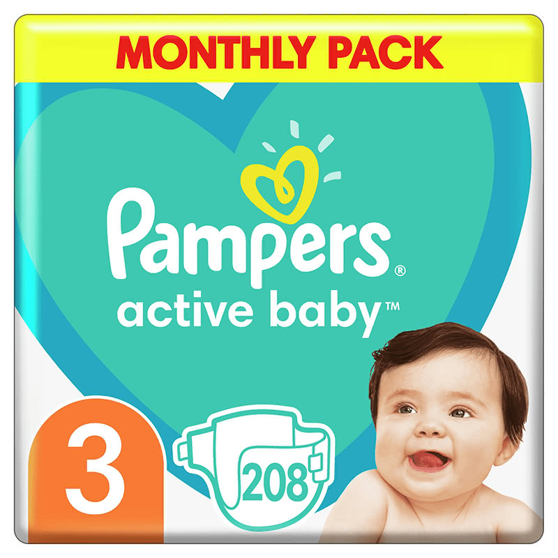 pampers monthly pack feedo