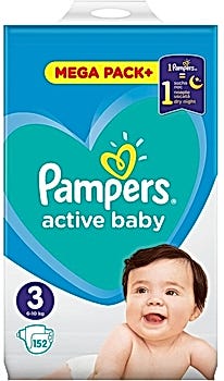 3 pampers od ilu kg