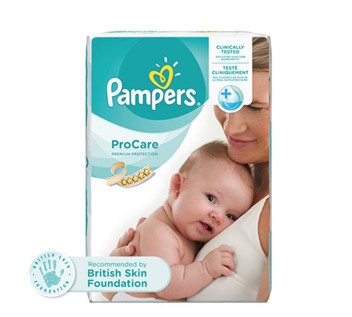 pampers pro care 1 ile sztuk