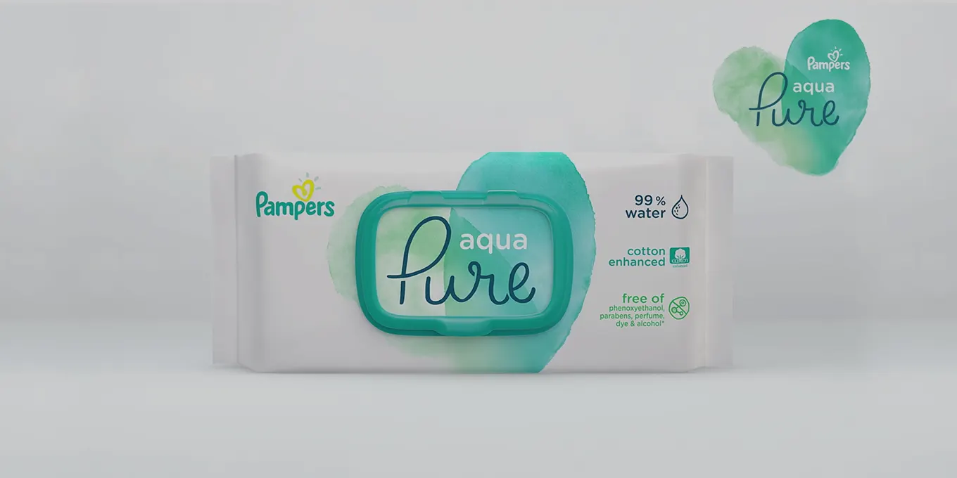 pampers aqua pure