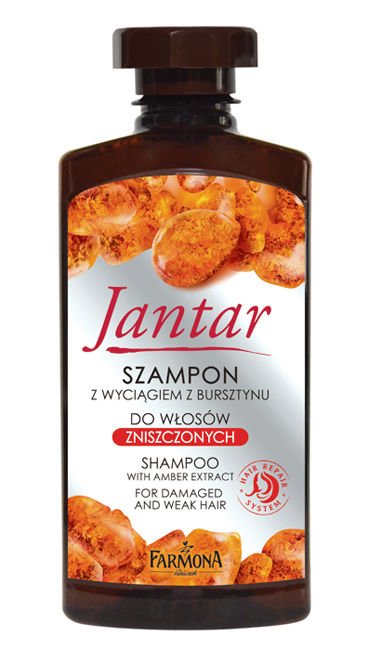 szampon i odżywka jantar