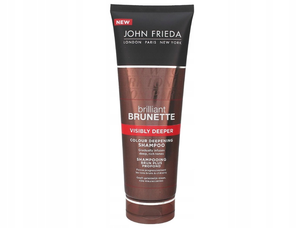 john frieda brilliant brunette szampon do włosów visibly deeper