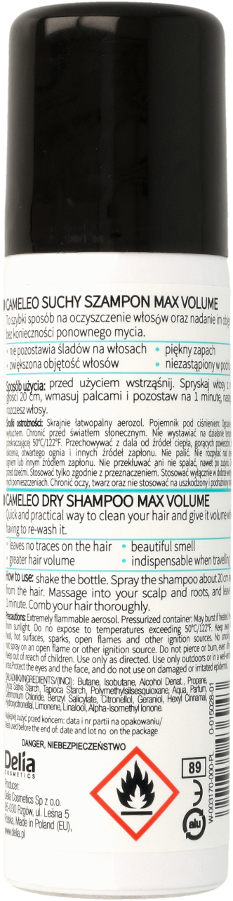 cameleo suchy szampon rossmann