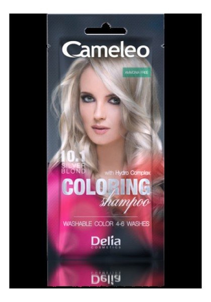 cameleo szampon koloryzujący 10.1 srebrny blond