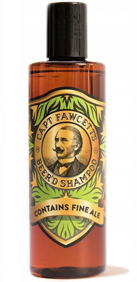 captain fawcetts-beard shampoo szampon do brody z piwem 250 ml