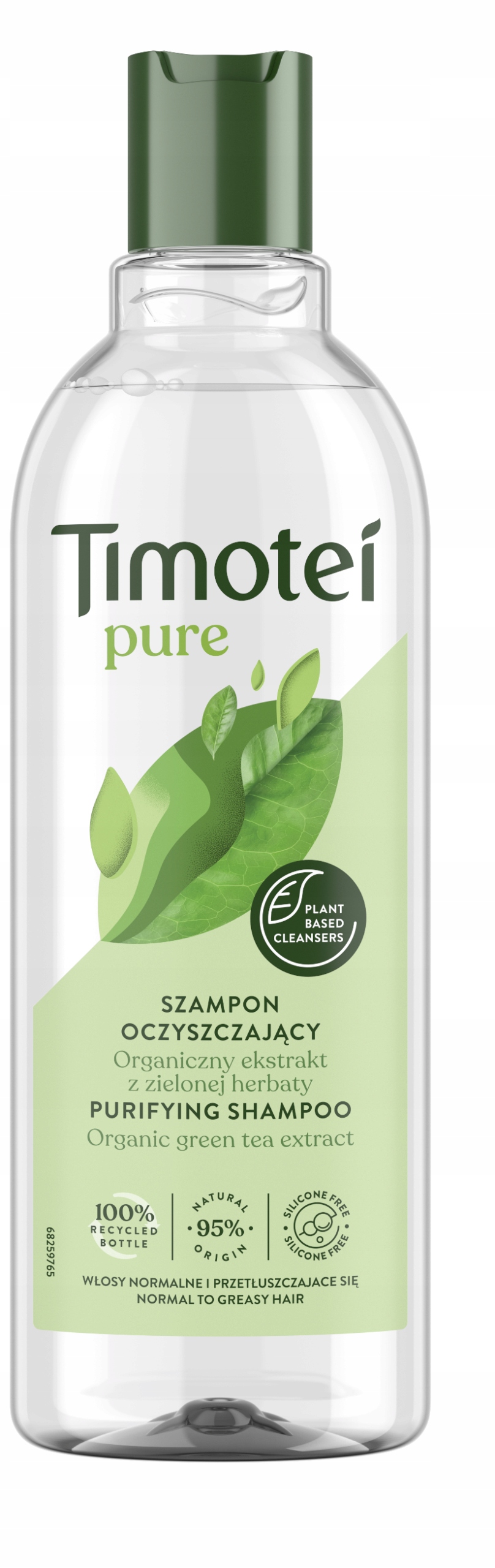 timotei szampon 400ml z pompką moc i blask