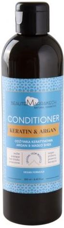 odżywka do włosów keratynowa odbudowa włosa 250ml beaute marrakech