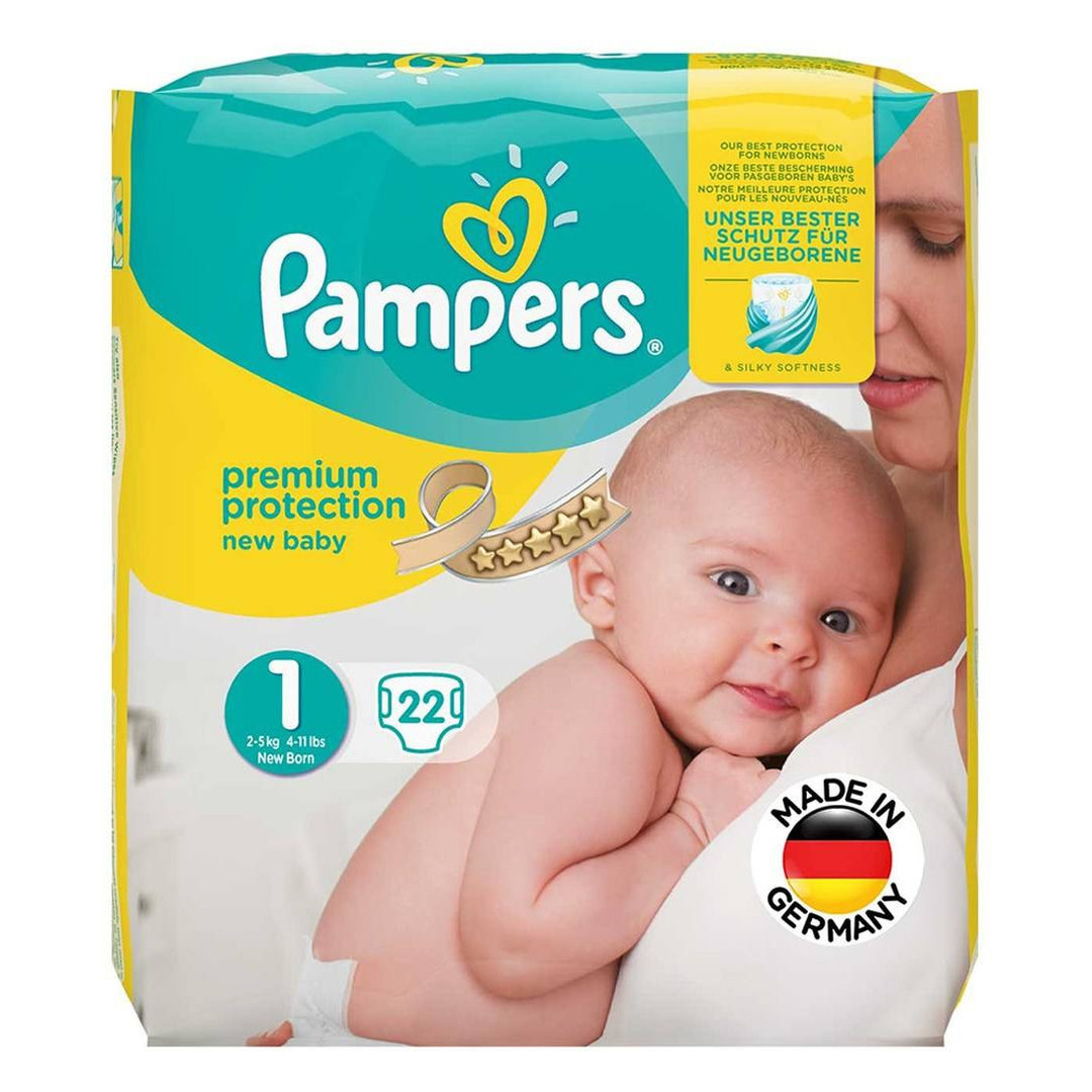 pampers premium new born 22