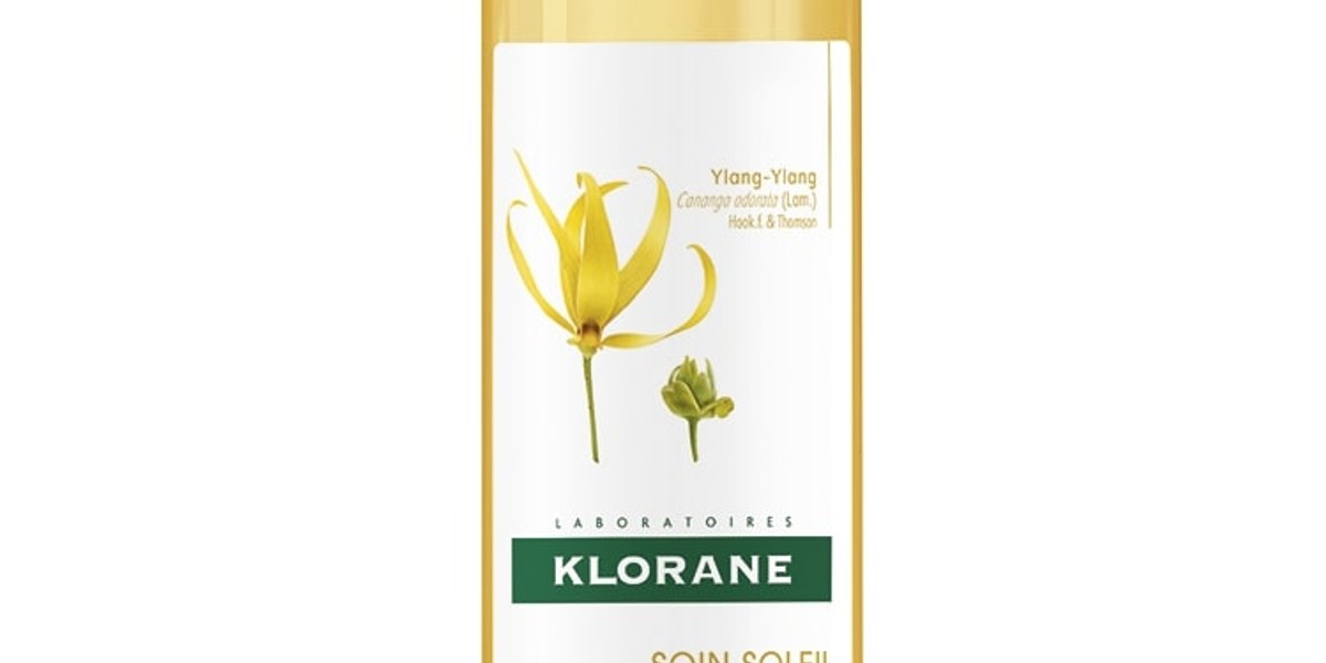 klorane ylang-ylang olejek ochronny do włosów