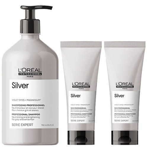 istyl loreal szampon silver