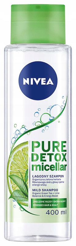 nivea pure detox micellar szampon opinie