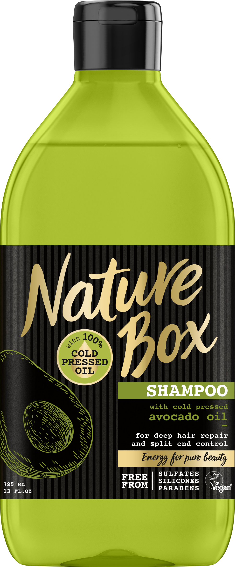 nature box szampon awokado