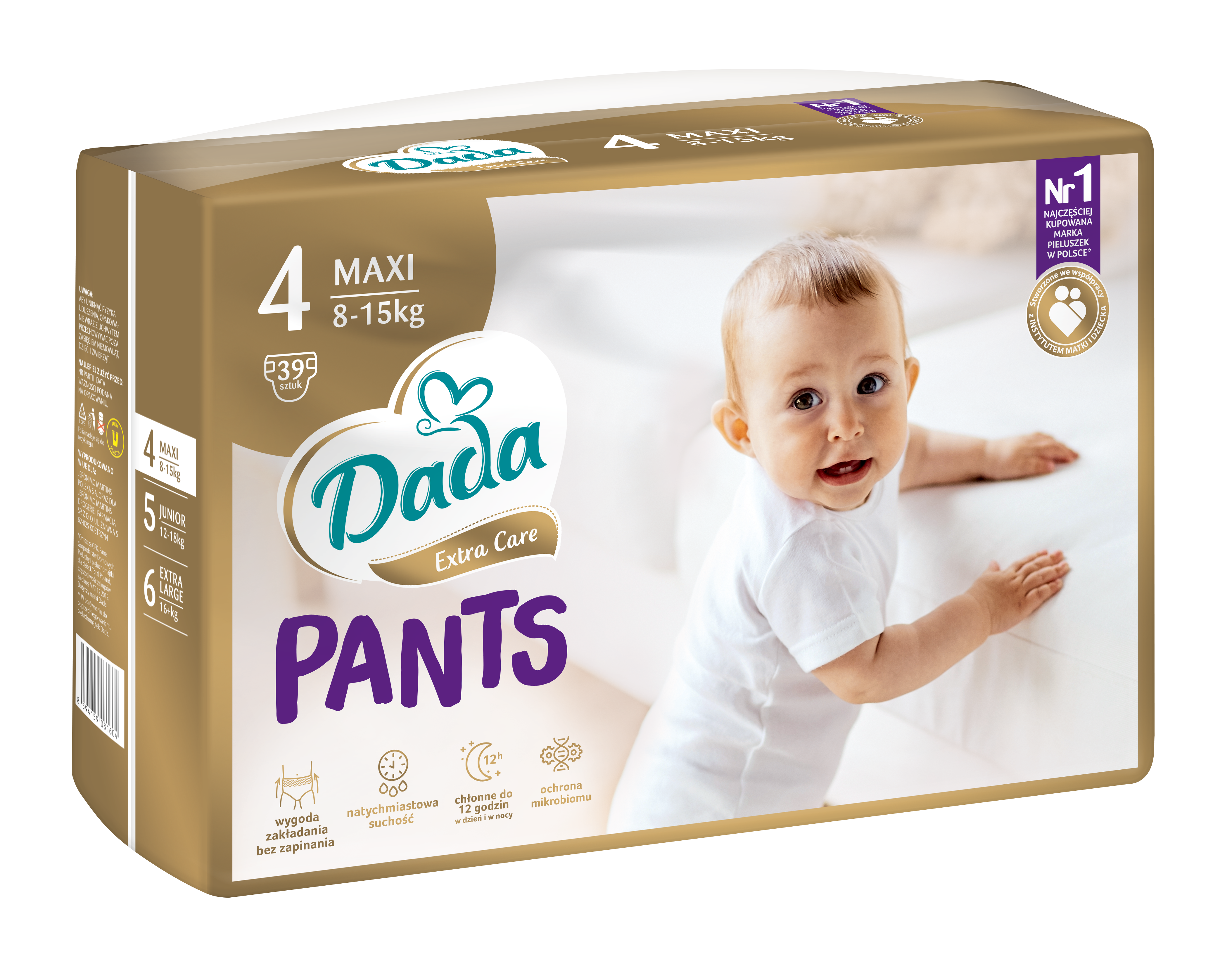 dada to pampers