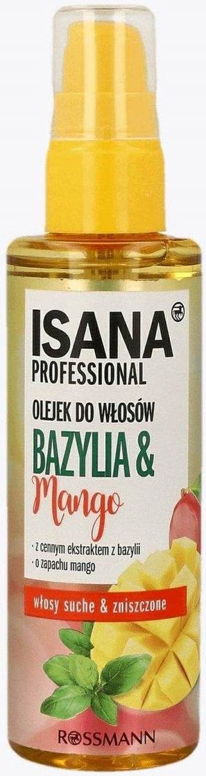 isana hair professional olejek do włosów 100 ml