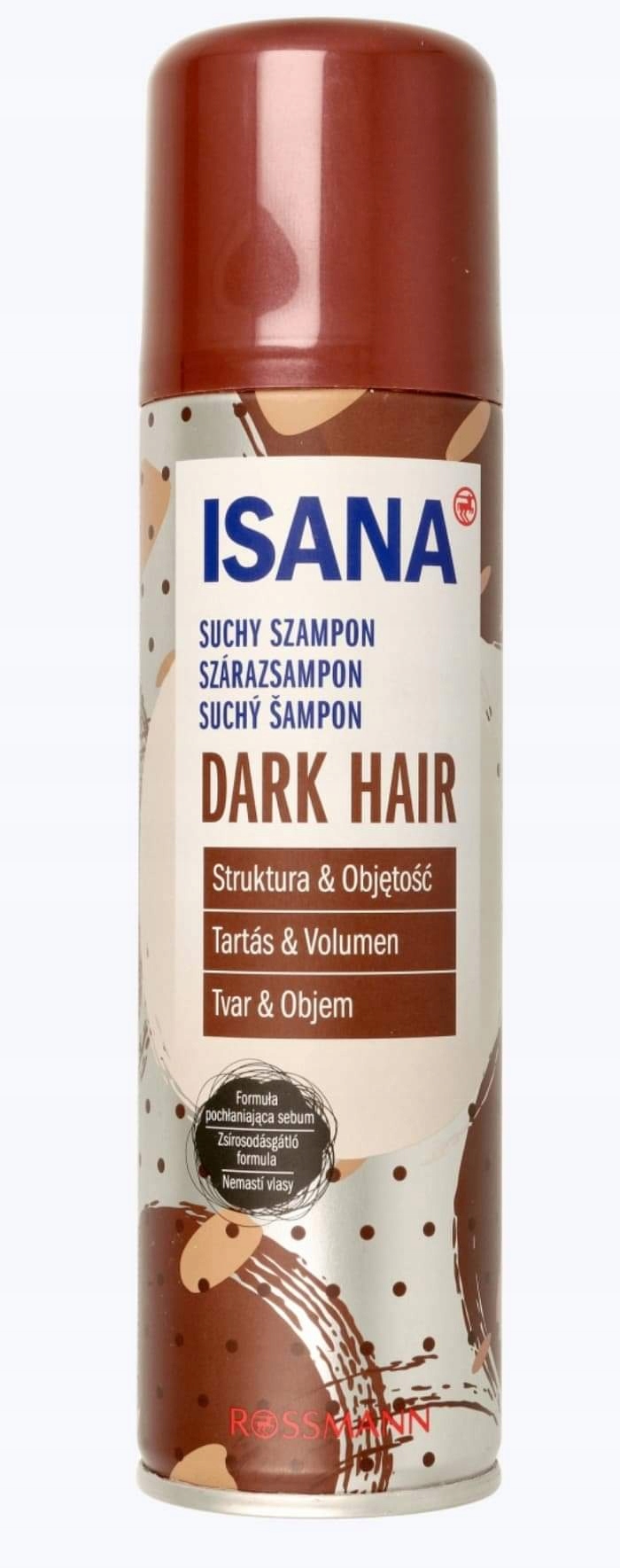 isana suchy szampon brown