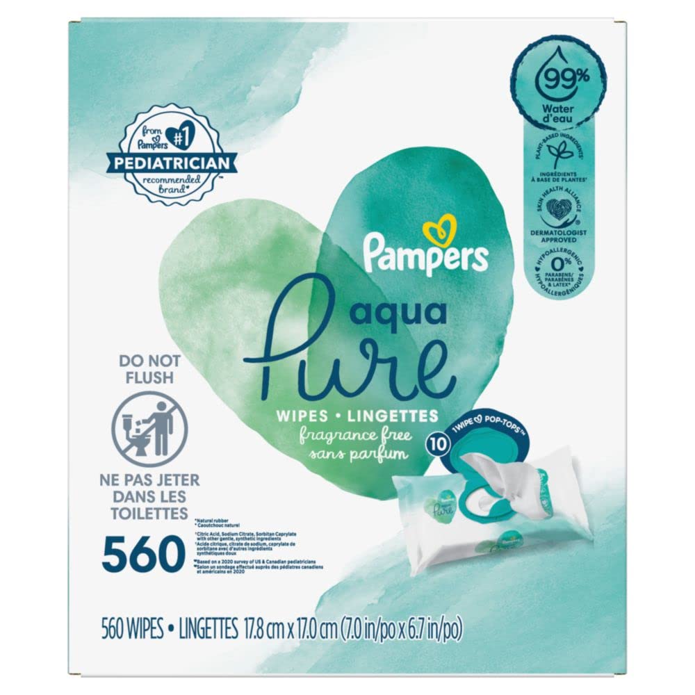 pampers aqua pure pieluchy