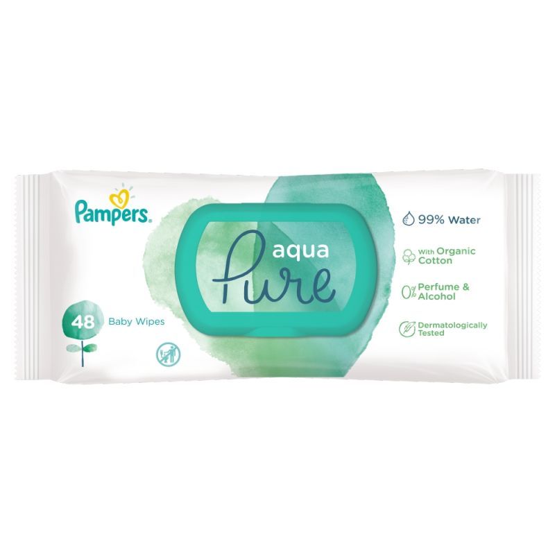 pampers chusteczki nawilżające aqua pure opinie