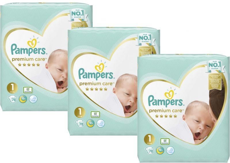 ceneo pampers 1 premium care vs newborn