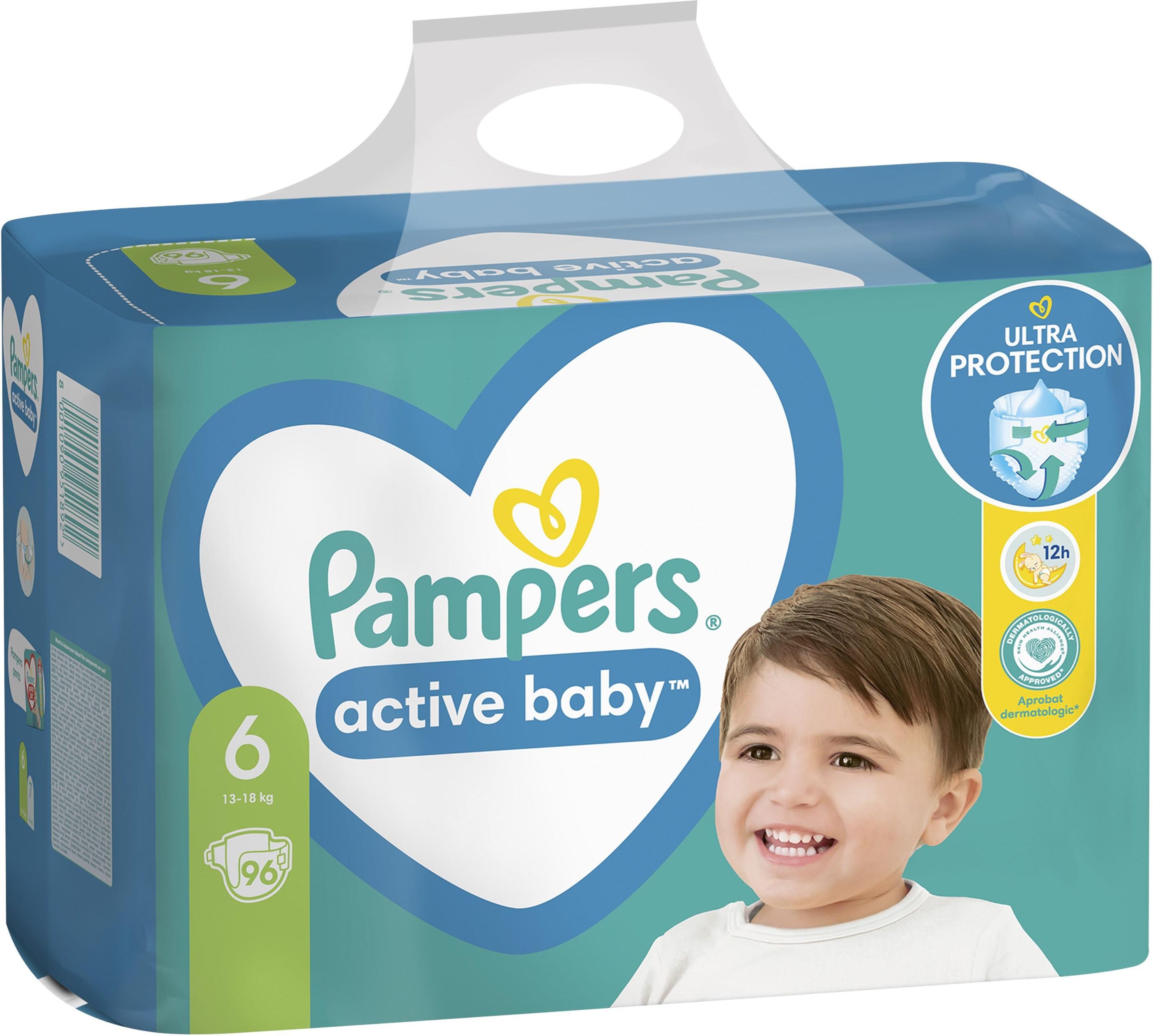 ceneo pampers 6