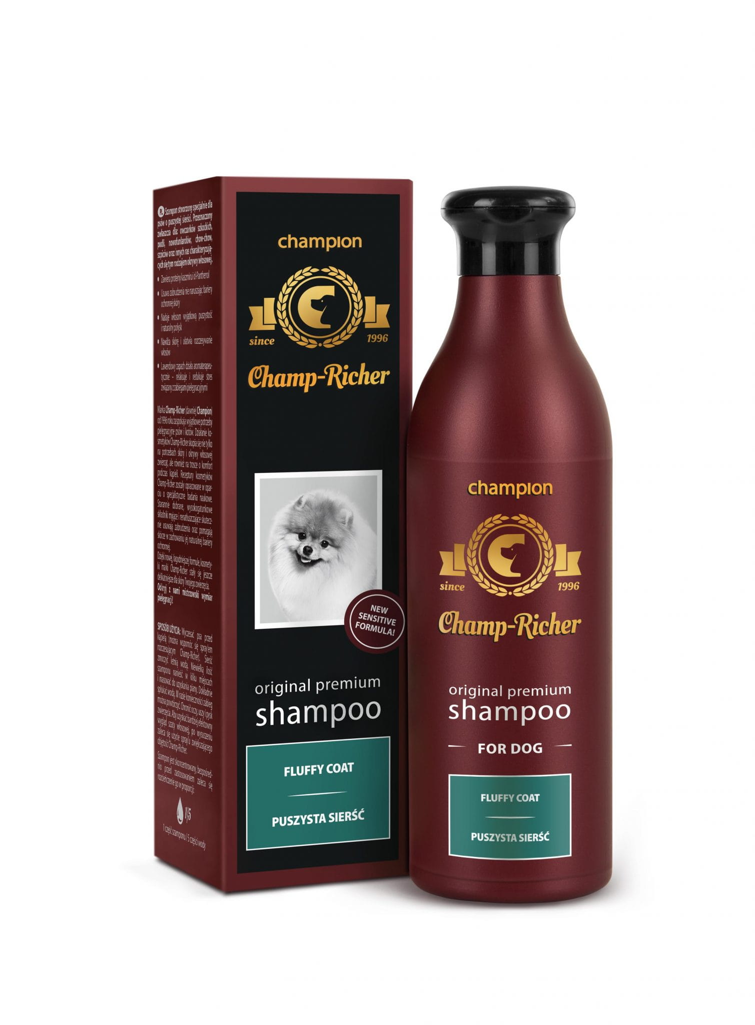 champion szampon dla psów sierść ciemna 250ml