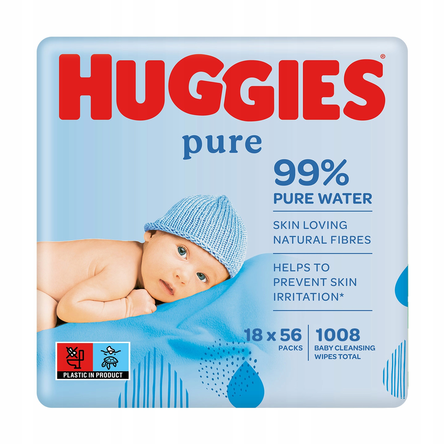 chusteczki huggies pure c