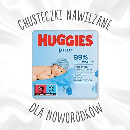 chusteczki huggies pure c