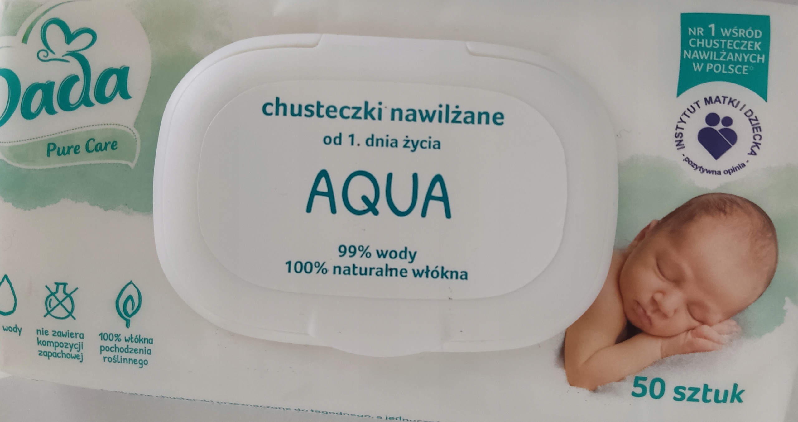 chusteczki nawilżane aqua dada