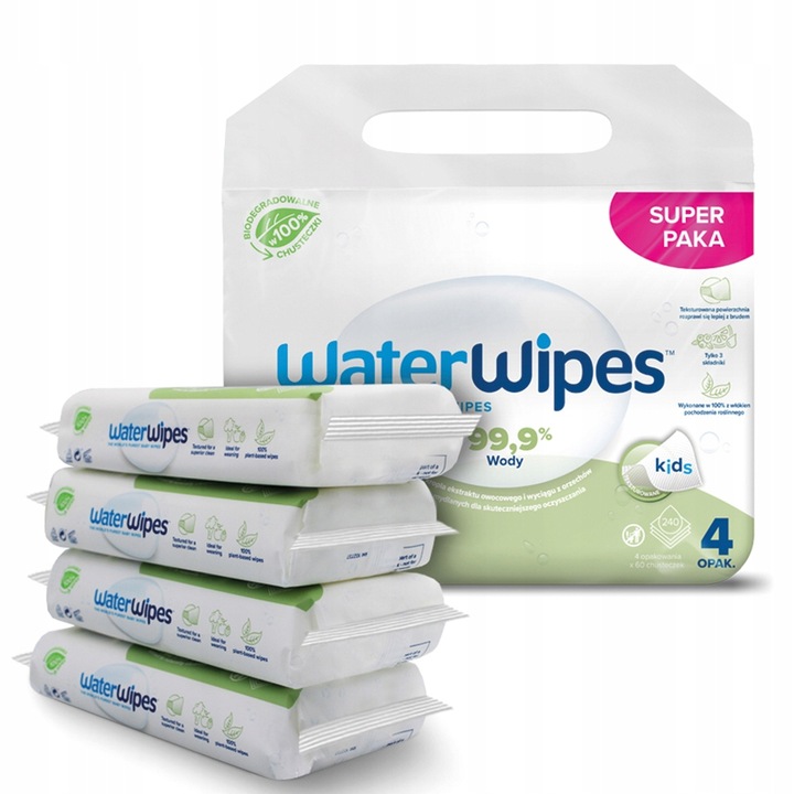 chusteczki nawilżane dla niemowląt waterwipes