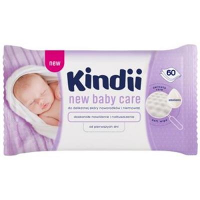 chusteczki nawilżane kindii new baby care opinie