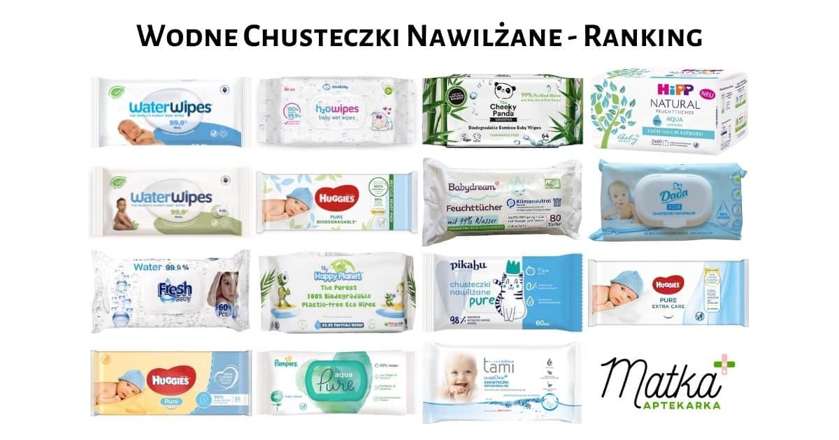 chusteczki nawilżane wodą czy sa dostępne w aptekach