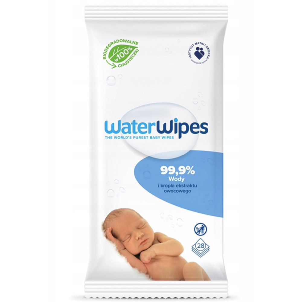 chusteczki nawilżane wodą water wipes