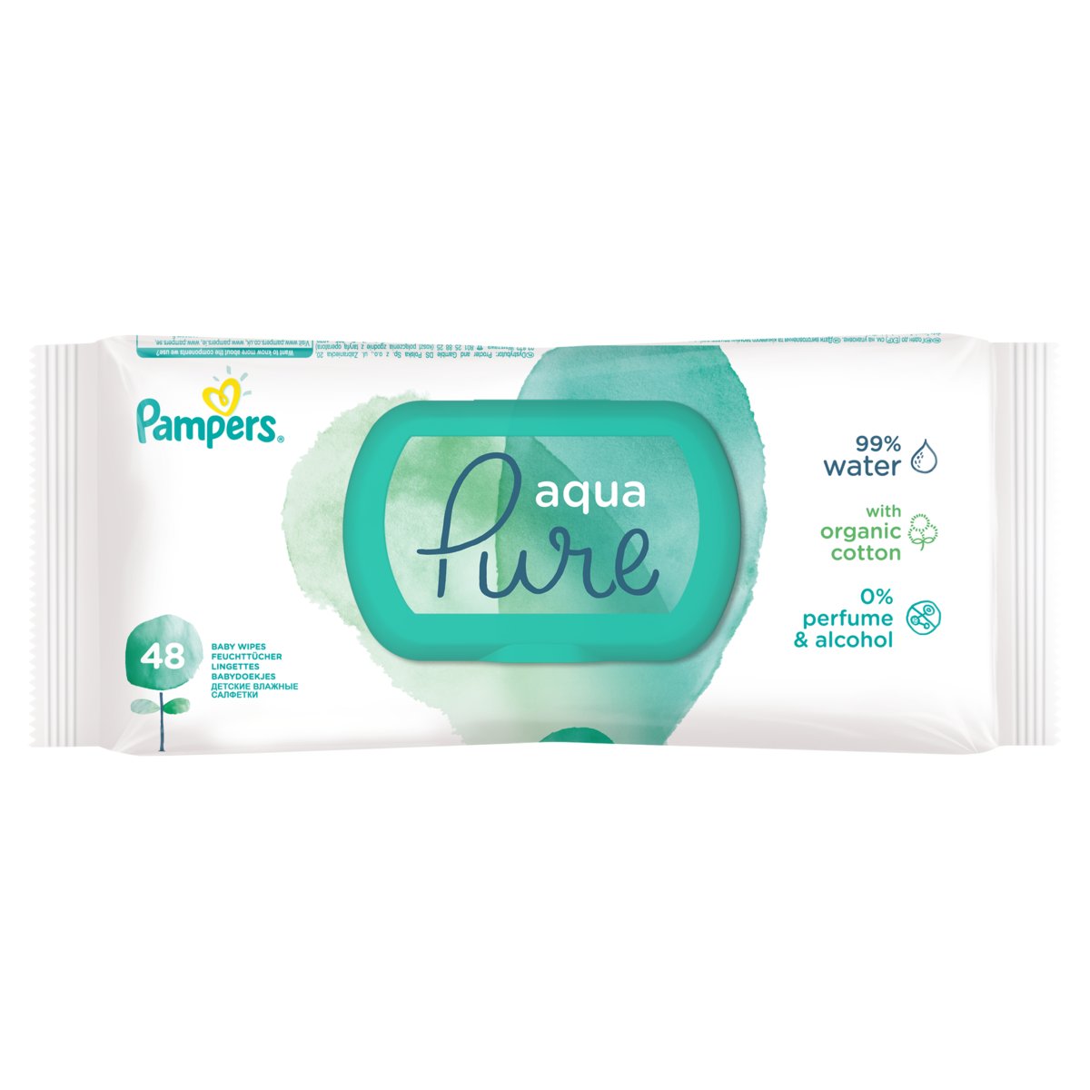 chusteczki pampers aqua pure cena