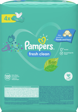 chusteczki pampers fresh clean rossmann