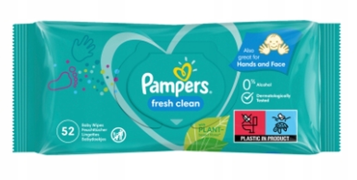 chusteczki pampers fresh clean skład