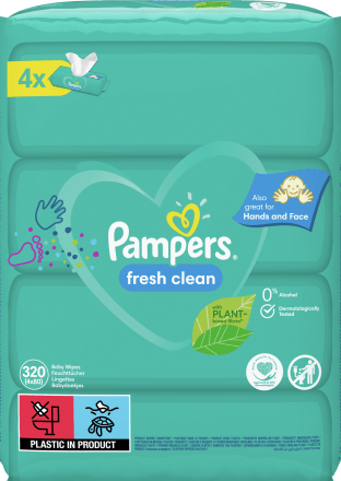 chusteczki pampers naturally clean cena