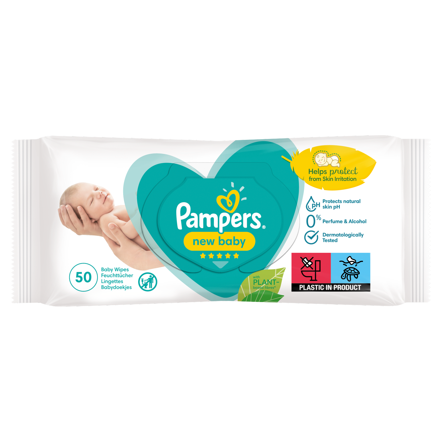 chusteczki pampers new baby snsitive