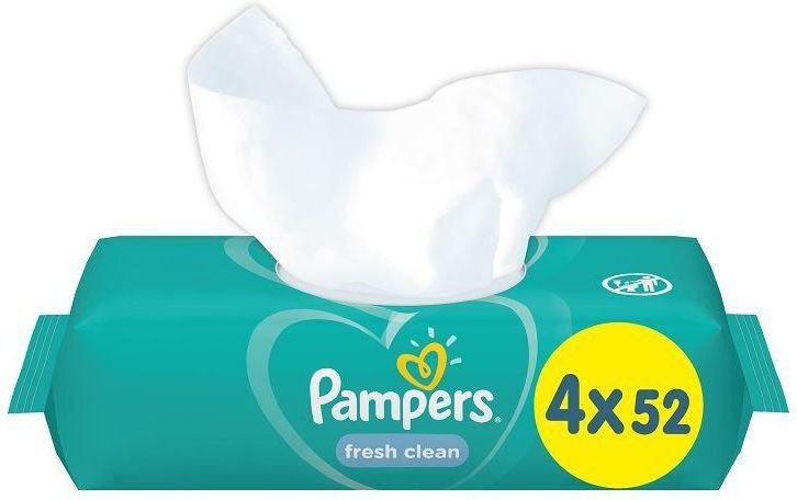 chusteczki pampers simply clean opinie