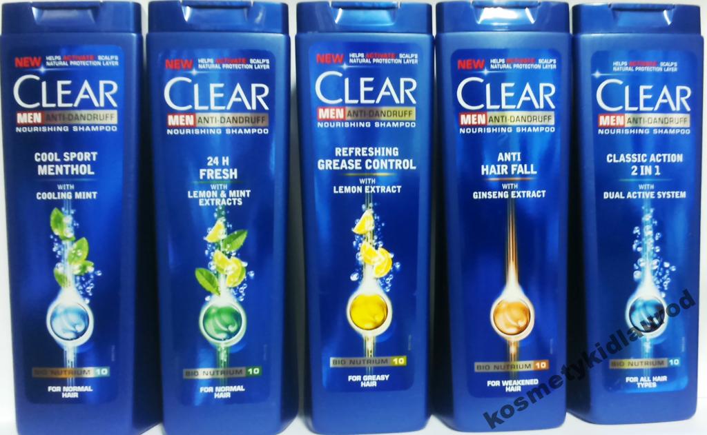 clear anti hair fall men szampon przeciwłupieżowy do włosów słabych