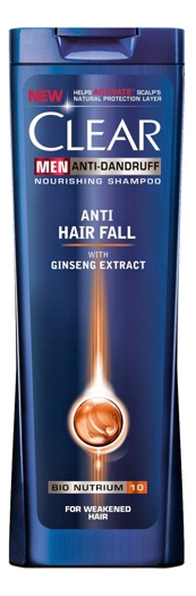 clear anti hair fall men szampon przeciwłupieżowy do włosów słabych