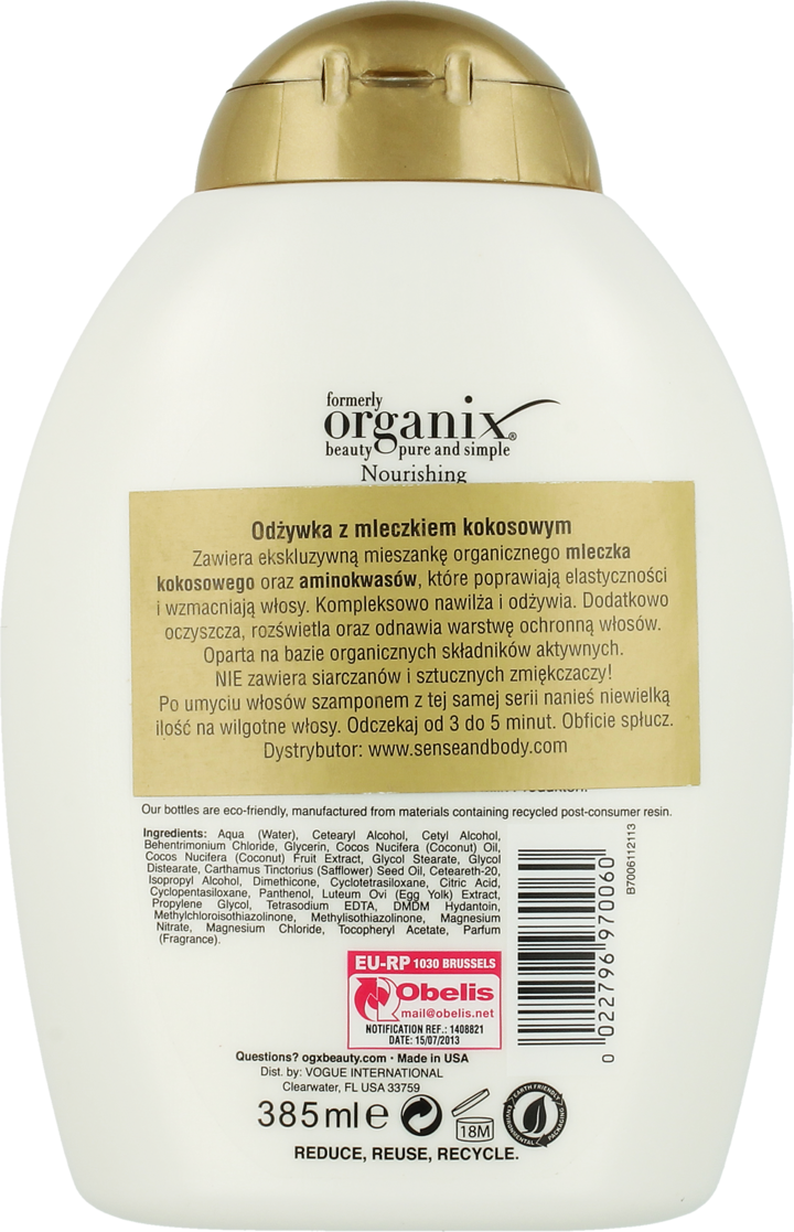 coconut milk szampon rossmann