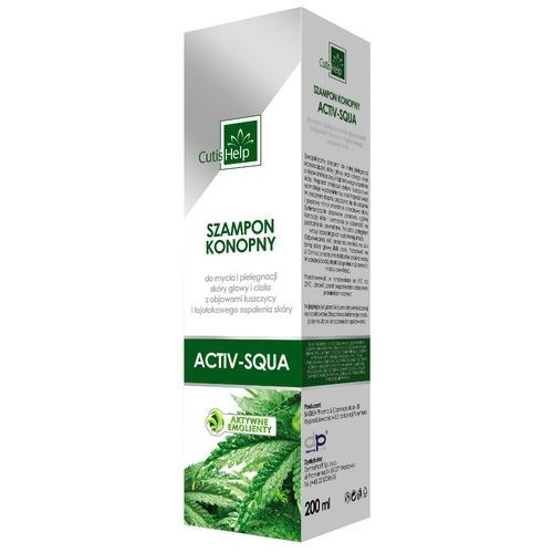 cutishelp szampon konopny activ squa 200 ml