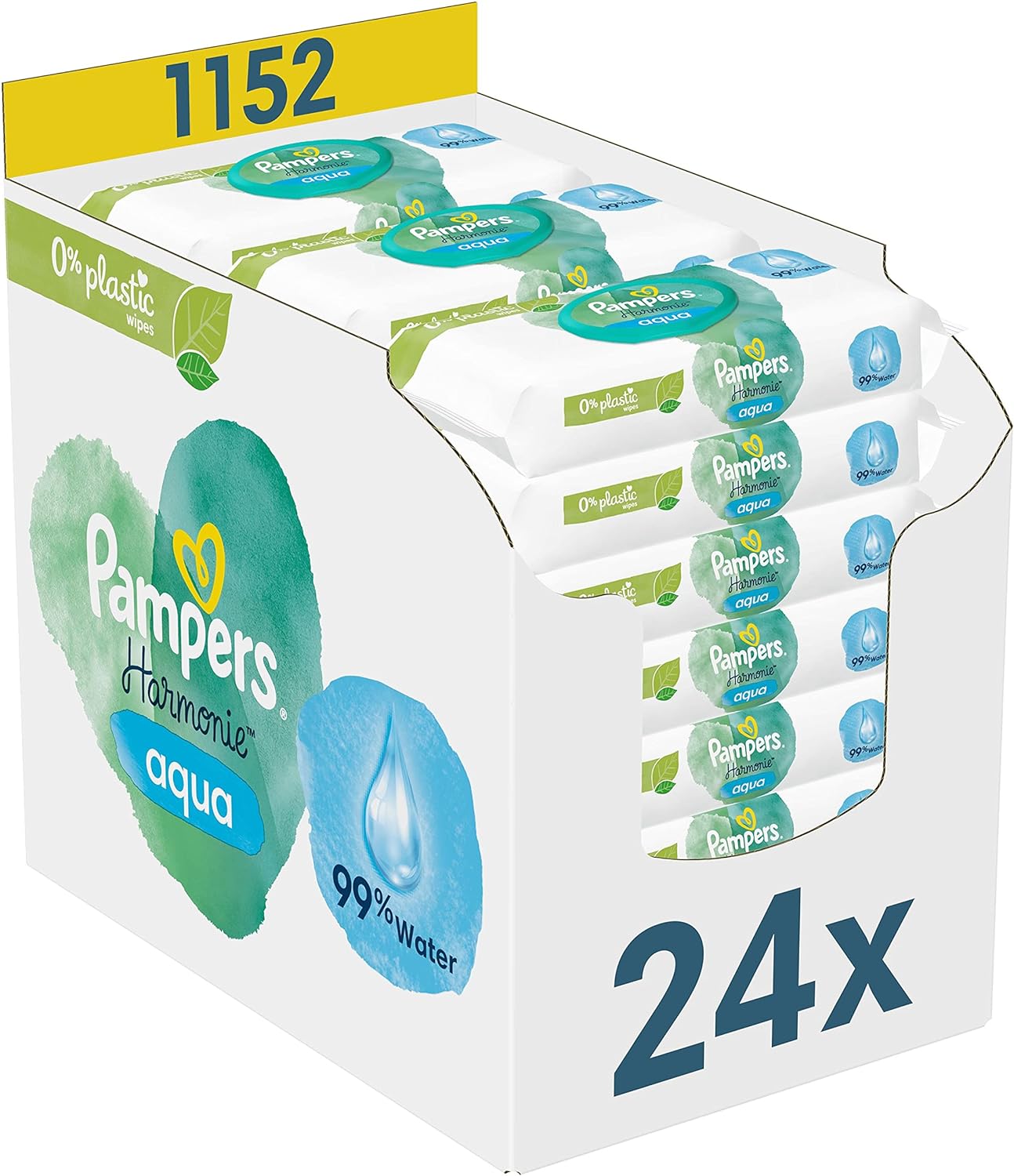 pampers aqua pure wipes opinie