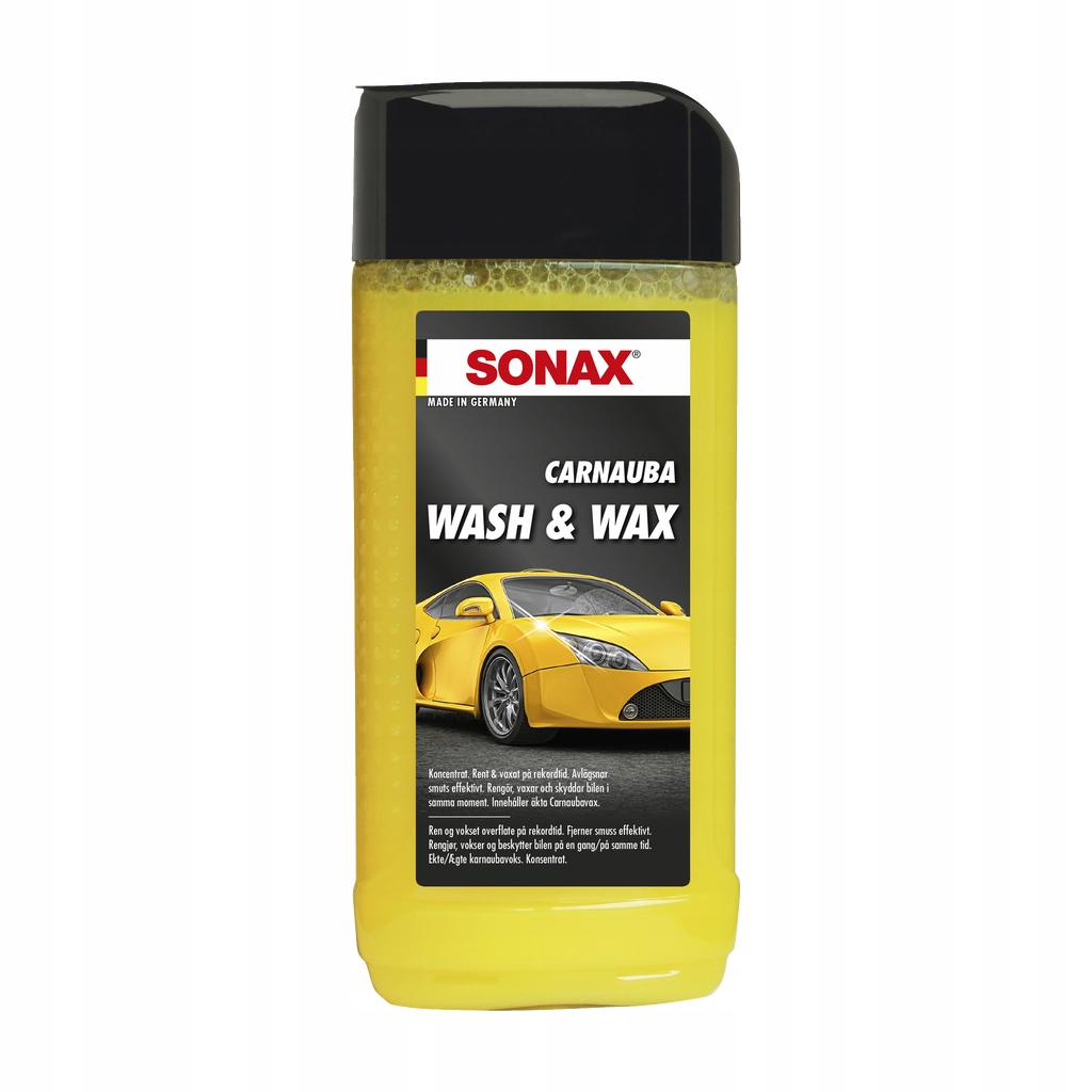 szampon woskujący carnauba wash & wax 500 ml