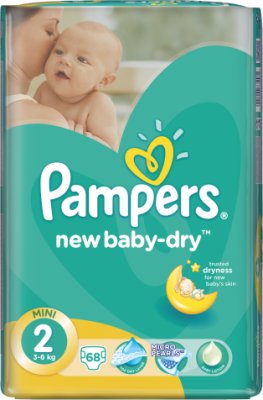 pieluchy pampers new baby dry 2