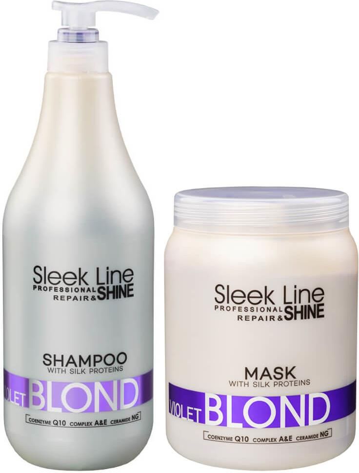 sleek line szampon colour ceneo