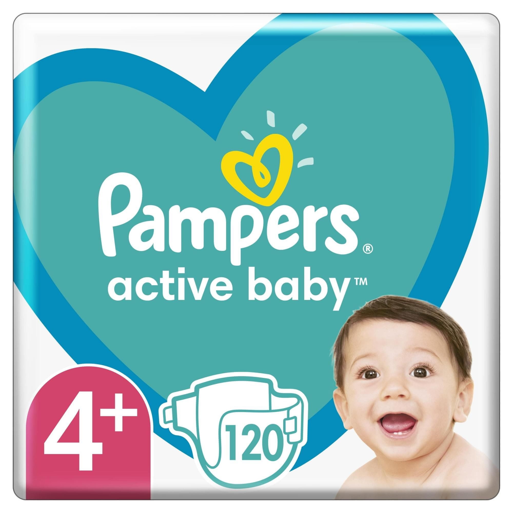 pampers active 4+ allegro