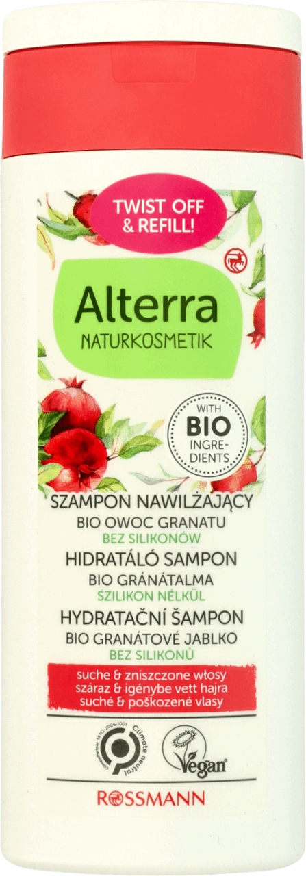 rossmann alterra szampon granat