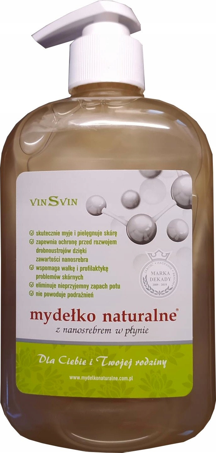 mydło naturalne z nanosrebrem i szampon