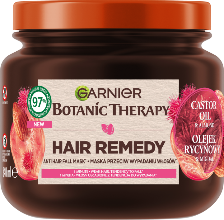 garnier botanic therapy maska do włosów olejek rycynowy