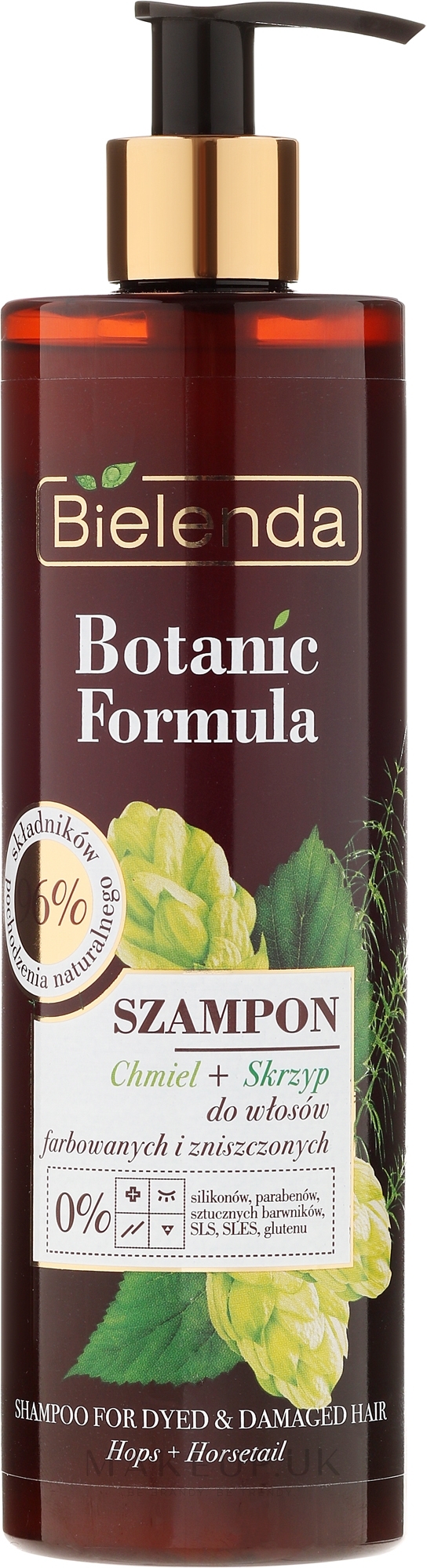 bielenda botanic formula odżywka do włosów chmiel skrzyp wizaż